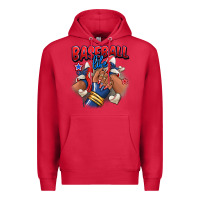 Cardinal Baseball life afro girl sneakers Premium Hoodie - RanaPortraitStore