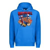 True Royal Baseball life afro girl sneakers Premium Hoodie - RanaPortraitStore
