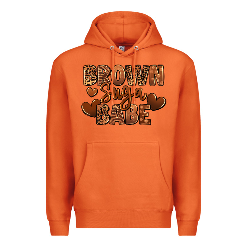 Brown Sugar Babe Premium Hoodie by RanaPortraitStore | Teevron