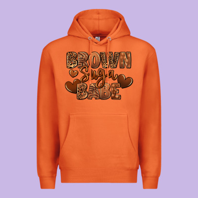 Brown Sugar Babe Premium Hoodie Designed By Ranaportraitstore