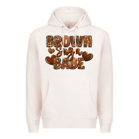 Pale Pink Brown sugar babe Premium Hoodie - RanaPortraitStore