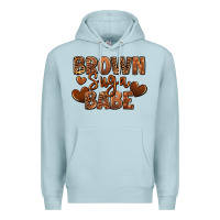 Blue Mist Brown sugar babe Premium Hoodie - RanaPortraitStore