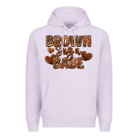 Lilac Brown sugar babe Premium Hoodie - RanaPortraitStore
