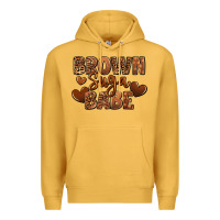 Mustard Brown sugar babe Premium Hoodie - RanaPortraitStore
