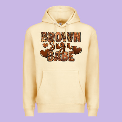 Brown Sugar Babe Premium Hoodie Designed By Ranaportraitstore