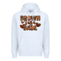 White Brown sugar babe Premium Hoodie - RanaPortraitStore
