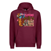 Burgundy Closing deals in high heels black fashion girl Premium Hoodie - RanaPortraitStore