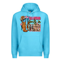 Ocean Blue Closing deals in high heels black fashion girl Premium Hoodie - RanaPortraitStore