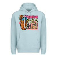 Blue Mist Closing deals in high heels black fashion girl Premium Hoodie - RanaPortraitStore