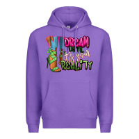 Purple Dream until it's your reality heels black fashion Premium Hoodie - RanaPortraitStore