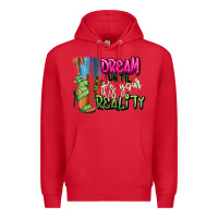 Red Dream until it's your reality heels black fashion Premium Hoodie - RanaPortraitStore