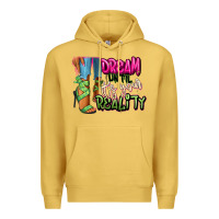 Antique Gold Dream until it's your reality heels black fashion Premium Hoodie - RanaPortraitStore