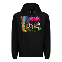 Black Dream until it's your reality heels black fashion Premium Hoodie - RanaPortraitStore