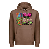 Chestnut Dream until it's your reality heels black fashion Premium Hoodie - RanaPortraitStore