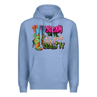 Colony Blue Dream until it's your reality heels black fashion Premium Hoodie - RanaPortraitStore