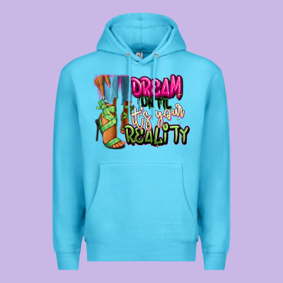 Dream Until It's Your Reality Heels Black Fashion Premium Hoodie Designed By Ranaportraitstore