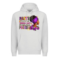 Dove Grey Faith it does not make things easy Premium Hoodie - RanaPortraitStore