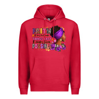 Cardinal Faith it does not make things easy Premium Hoodie - RanaPortraitStore