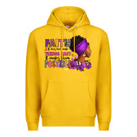 Lemon Faith it does not make things easy Premium Hoodie - RanaPortraitStore