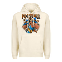 Tofu Football life afro girl sneakers Premium Hoodie - RanaPortraitStore
