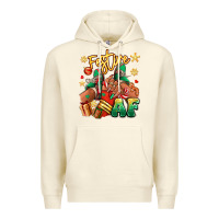 Sandshell Festive af Christmas black girl sneakers Premium Hoodie - RanaPortraitStore
