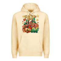 Pina Colada Festive af Christmas black girl sneakers Premium Hoodie - RanaPortraitStore