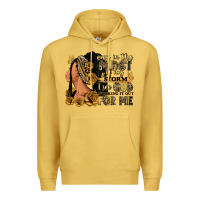 Antique Gold Even in the midst of my storm afro woman Premium Hoodie - RanaPortraitStore