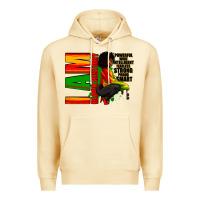 Pina Colada I am black history Afro American woman Premium Hoodie - RanaPortraitStore