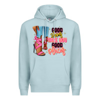 Blue Mist Good shoes take you to good places black fashion g Premium Hoodie - RanaPortraitStore
