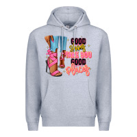 Heather Grey Good shoes take you to good places black fashion g Premium Hoodie - RanaPortraitStore
