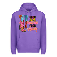 Purple Good shoes take you to good places black fashion g Premium Hoodie - RanaPortraitStore