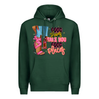 Sports Green Good shoes take you to good places black fashion g Premium Hoodie - RanaPortraitStore