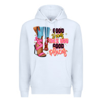 White Good shoes take you to good places black fashion g Premium Hoodie - RanaPortraitStore