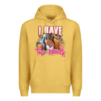 Antique Gold I have two moods sneaker and heels Premium Hoodie - RanaPortraitStore