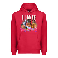 Cardinal I have two moods sneaker and heels Premium Hoodie - RanaPortraitStore
