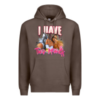 Coffee I have two moods sneaker and heels Premium Hoodie - RanaPortraitStore