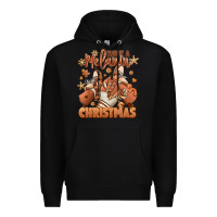Black Have a melanin Christmas black girl sneakers Premium Hoodie - RanaPortraitStore