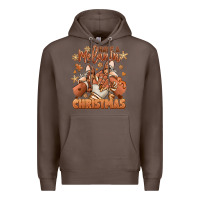 Coffee Have a melanin Christmas black girl sneakers Premium Hoodie - RanaPortraitStore