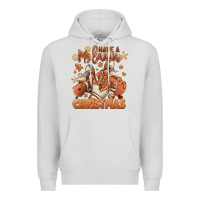 Dove Grey Have a melanin Christmas black girl sneakers Premium Hoodie - RanaPortraitStore
