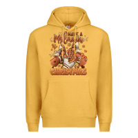 Mustard Have a melanin Christmas black girl sneakers Premium Hoodie - RanaPortraitStore