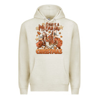 Oatmeal Heather Have a melanin Christmas black girl sneakers Premium Hoodie - RanaPortraitStore