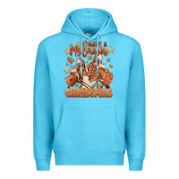 Ocean Blue Have a melanin Christmas black girl sneakers Premium Hoodie - RanaPortraitStore