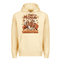 Pina Colada Have a melanin Christmas black girl sneakers Premium Hoodie - RanaPortraitStore