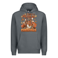 Rock Have a melanin Christmas black girl sneakers Premium Hoodie - RanaPortraitStore
