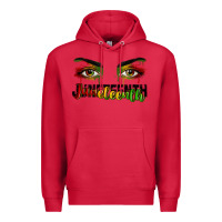 Cardinal Juneteenth eyes Premium Hoodie - RanaPortraitStore