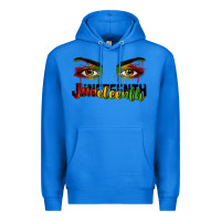 True Royal Juneteenth eyes Premium Hoodie - RanaPortraitStore