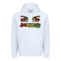 White Juneteenth eyes Premium Hoodie - RanaPortraitStore