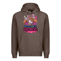 Coffee Just a girl obsessed with sneakers Premium Hoodie - RanaPortraitStore