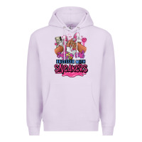 Lilac Just a girl obsessed with sneakers Premium Hoodie - RanaPortraitStore