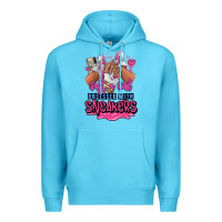 Ocean Blue Just a girl obsessed with sneakers Premium Hoodie - RanaPortraitStore